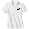 Nike Golf - Ladies Pique Knit Polo. 297995 Thumbnail
