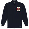Port Authority® - Long Sleeve Pique Knit Polo. K320  Thumbnail