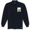 Port Authority® - Long Sleeve Pique Knit Polo. K320  Thumbnail