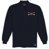 Port Authority® - Long Sleeve Pique Knit Polo. K320  Thumbnail