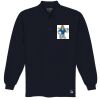 Port Authority® - Long Sleeve Pique Knit Polo. K320  Thumbnail