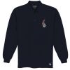 Port Authority® - Long Sleeve Pique Knit Polo. K320  Thumbnail