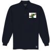 Port Authority® - Long Sleeve Pique Knit Polo. K320  Thumbnail