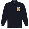 Port Authority® - Long Sleeve Pique Knit Polo. K320  Thumbnail