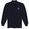 Port Authority® - Long Sleeve Pique Knit Polo. K320  Thumbnail