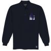 Port Authority® - Long Sleeve Pique Knit Polo. K320  Thumbnail
