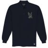 Port Authority® - Long Sleeve Pique Knit Polo. K320  Thumbnail