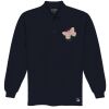 Port Authority® - Long Sleeve Pique Knit Polo. K320  Thumbnail