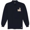 Port Authority® - Long Sleeve Pique Knit Polo. K320  Thumbnail