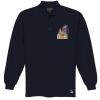 Port Authority® - Long Sleeve Pique Knit Polo. K320  Thumbnail