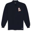 Port Authority® - Long Sleeve Pique Knit Polo. K320  Thumbnail