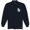 Port Authority® - Long Sleeve Pique Knit Polo. K320  Thumbnail