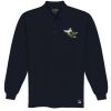 Port Authority® - Long Sleeve Pique Knit Polo. K320  Thumbnail