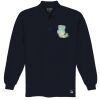 Port Authority® - Long Sleeve Pique Knit Polo. K320  Thumbnail