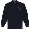 Port Authority® - Long Sleeve Pique Knit Polo. K320  Thumbnail