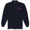 Port Authority® - Long Sleeve Pique Knit Polo. K320  Thumbnail