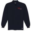 Port Authority® - Long Sleeve Pique Knit Polo. K320  Thumbnail