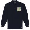 Port Authority® - Long Sleeve Pique Knit Polo. K320  Thumbnail