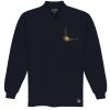 Port Authority® - Long Sleeve Pique Knit Polo. K320  Thumbnail