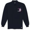 Port Authority® - Long Sleeve Pique Knit Polo. K320  Thumbnail