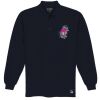 Port Authority® - Long Sleeve Pique Knit Polo. K320  Thumbnail