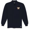 Port Authority® - Long Sleeve Pique Knit Polo. K320  Thumbnail