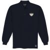 Port Authority® - Long Sleeve Pique Knit Polo. K320  Thumbnail