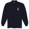 Port Authority® - Long Sleeve Pique Knit Polo. K320  Thumbnail