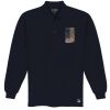 Port Authority® - Long Sleeve Pique Knit Polo. K320  Thumbnail