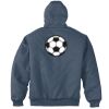 Heavyweight Full Zip Hooded Sweatshirt with Thermal Lining Thumbnail