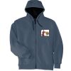 Heavyweight Full Zip Hooded Sweatshirt with Thermal Lining Thumbnail