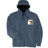 Heavyweight Full Zip Hooded Sweatshirt with Thermal Lining Thumbnail