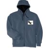 Heavyweight Full Zip Hooded Sweatshirt with Thermal Lining Thumbnail