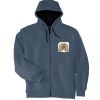 Heavyweight Full Zip Hooded Sweatshirt with Thermal Lining Thumbnail