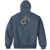 Heavyweight Full Zip Hooded Sweatshirt with Thermal Lining Thumbnail