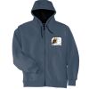 Heavyweight Full Zip Hooded Sweatshirt with Thermal Lining Thumbnail