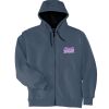 Heavyweight Full Zip Hooded Sweatshirt with Thermal Lining Thumbnail