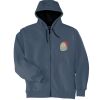 Heavyweight Full Zip Hooded Sweatshirt with Thermal Lining Thumbnail