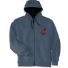 Heavyweight Full Zip Hooded Sweatshirt with Thermal Lining Thumbnail