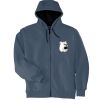 Heavyweight Full Zip Hooded Sweatshirt with Thermal Lining Thumbnail