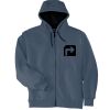 Heavyweight Full Zip Hooded Sweatshirt with Thermal Lining Thumbnail