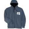 Heavyweight Full Zip Hooded Sweatshirt with Thermal Lining Thumbnail