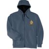 Heavyweight Full Zip Hooded Sweatshirt with Thermal Lining Thumbnail
