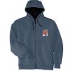 Heavyweight Full Zip Hooded Sweatshirt with Thermal Lining Thumbnail