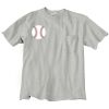 Ultra Cotton 100% Cotton T Shirt with Pocket Thumbnail