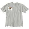 Ultra Cotton 100% Cotton T Shirt with Pocket Thumbnail