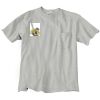 Ultra Cotton 100% Cotton T Shirt with Pocket Thumbnail
