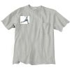 Ultra Cotton 100% Cotton T Shirt with Pocket Thumbnail