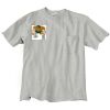 Ultra Cotton 100% Cotton T Shirt with Pocket Thumbnail