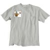 Ultra Cotton 100% Cotton T Shirt with Pocket Thumbnail